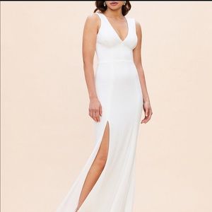 Dress the Population Ivory Dress